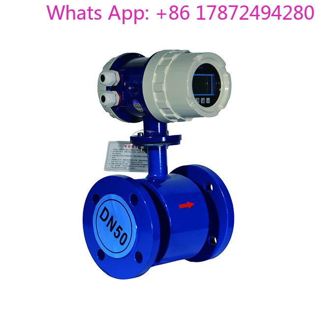 Smart sewage water liquid flow meter electromagnetic flowmeter