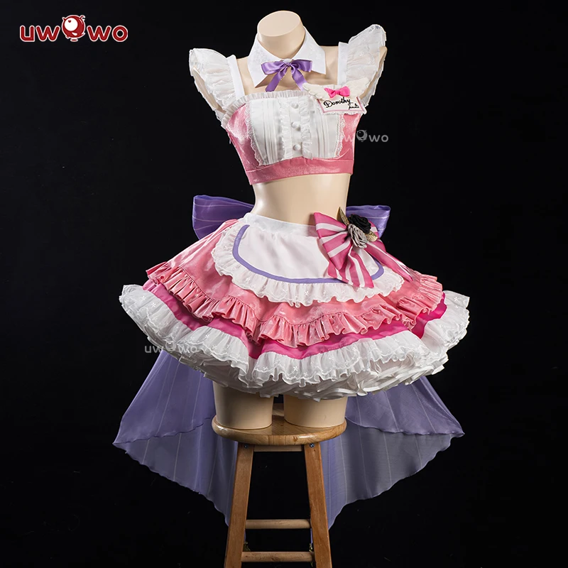 NIKKE Dorothy Café Maid Cosplay-Kostüm – Spiel-Halloween-Outfit für Frauen, Komplettset 2026