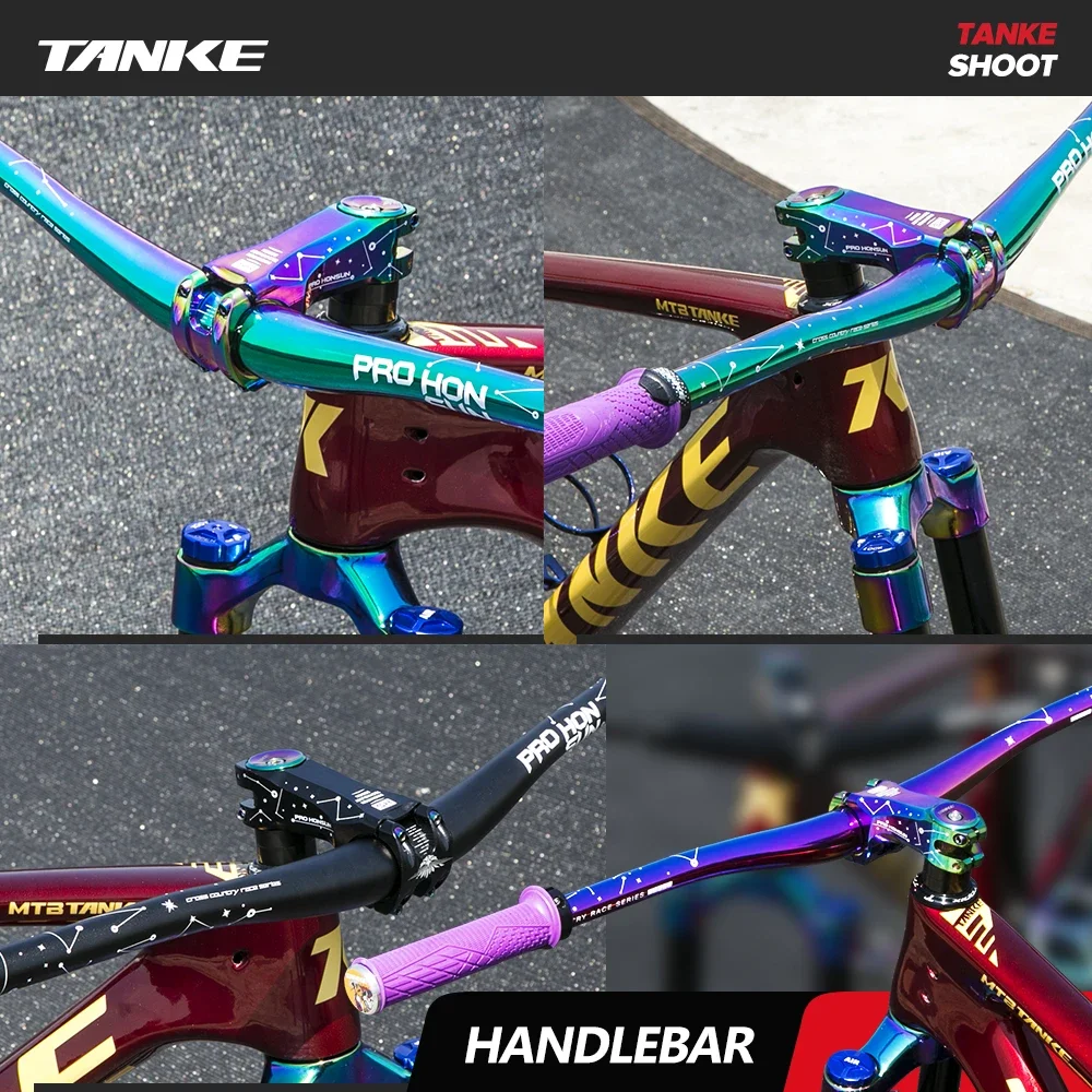 TANKE دراجة هوائية جبلية المقود 31.8 مللي متر 720 مللي متر 780 مللي متر دراجة المقود سبائك الألومنيوم الجبلية المقود الدراجات أجزاء على الطرق الوعرة XC AM