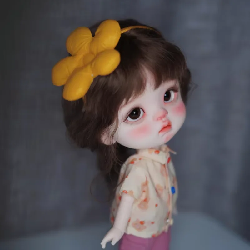 Nuova bambola BJD 1/6 grande testa ragazza carina qianqian yuanbao giocattolo in resina di alta qualità regalo di compleanno bambole in offerte articolate