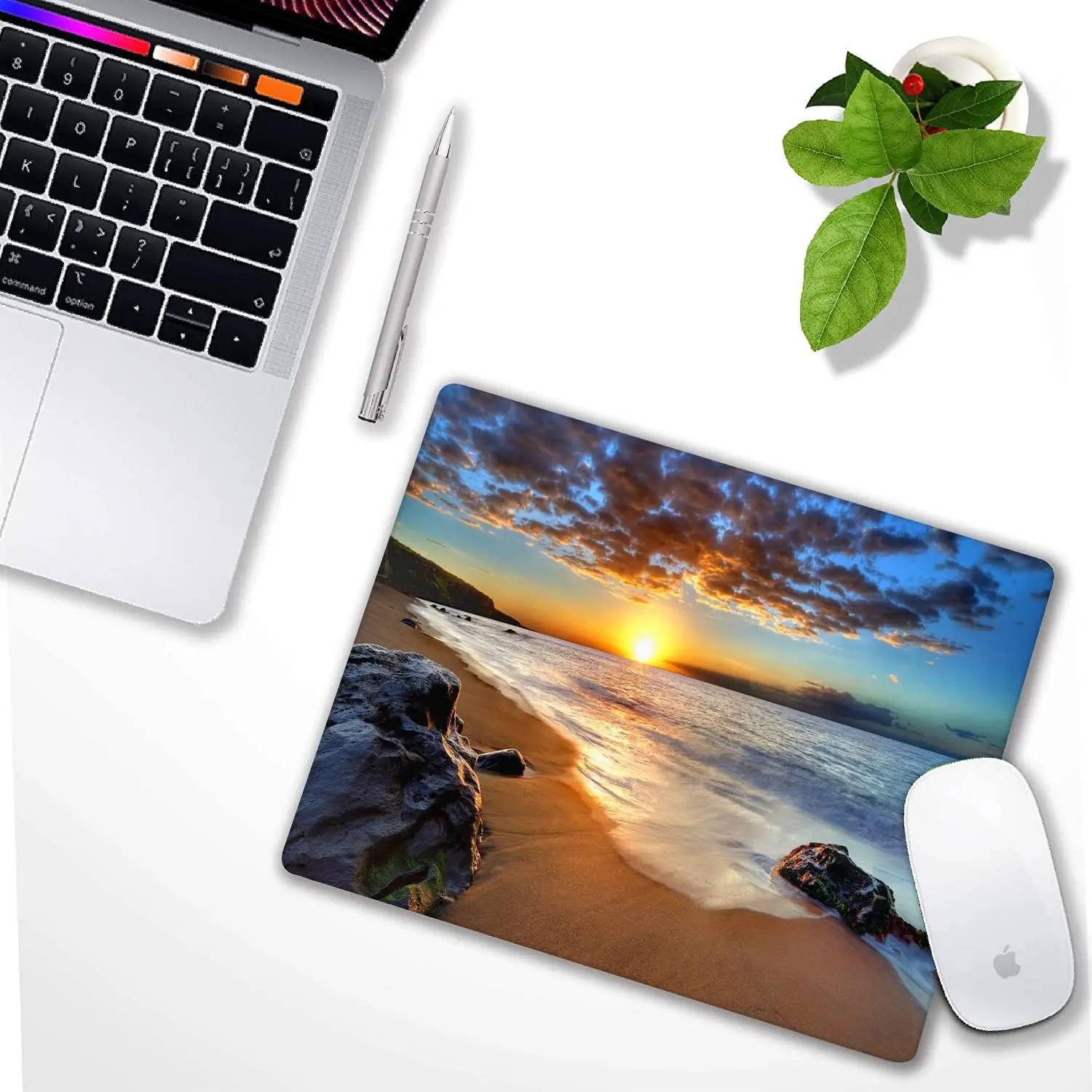 Beach Sunset Mouse pad Customized Mousepad Non-Slip Rubber Base Mouse Pads for Computers Laptop Office Accessories Mouse pad