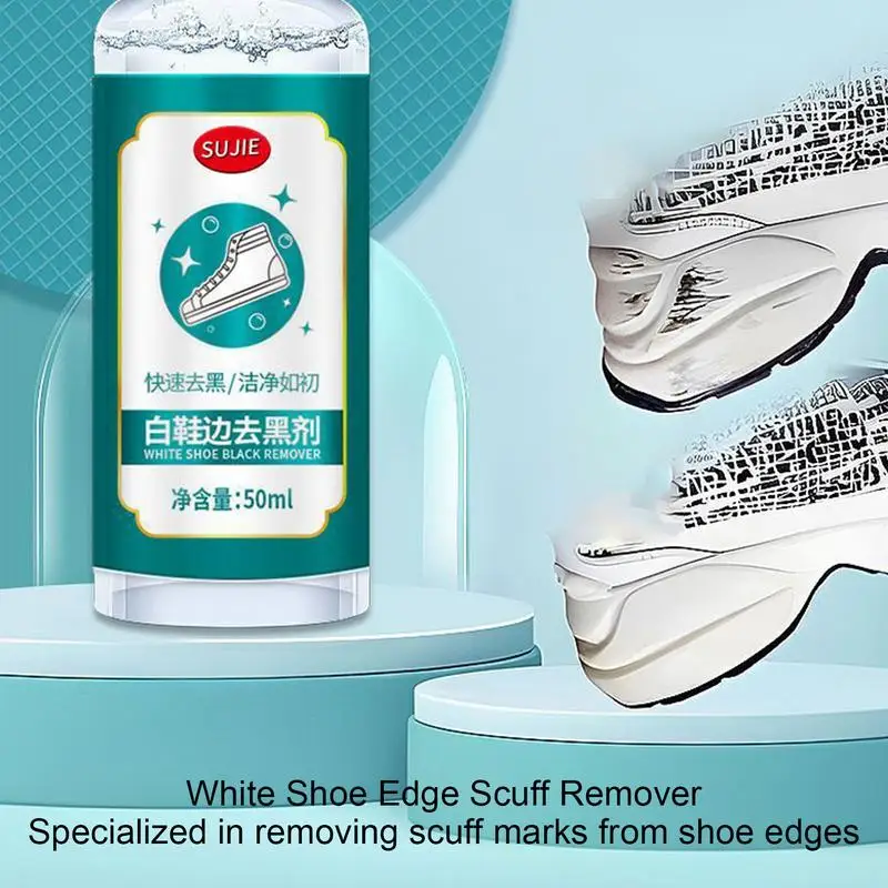 Sole Whitener For Sneakers White Shoe Sneakers Cleaner Shoe Cleaner Sneaker Sole And Canvas Cleaner For Leather Sneakers