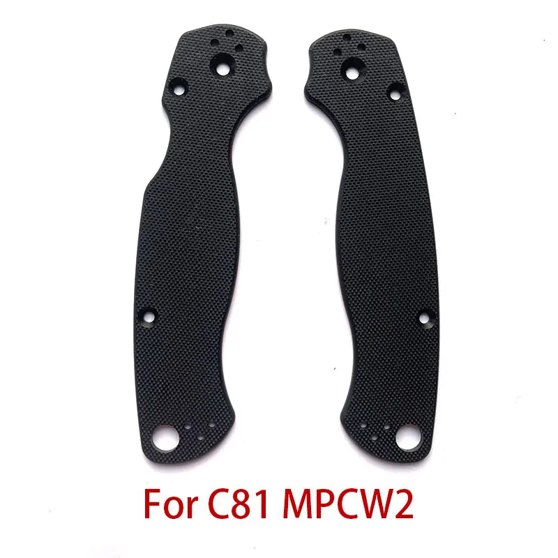 1 пара G10 материал ручка ножа патч-ручка для Spider Para2 C81 MPCW2 аксессуары для самостоятельного изготовления детали