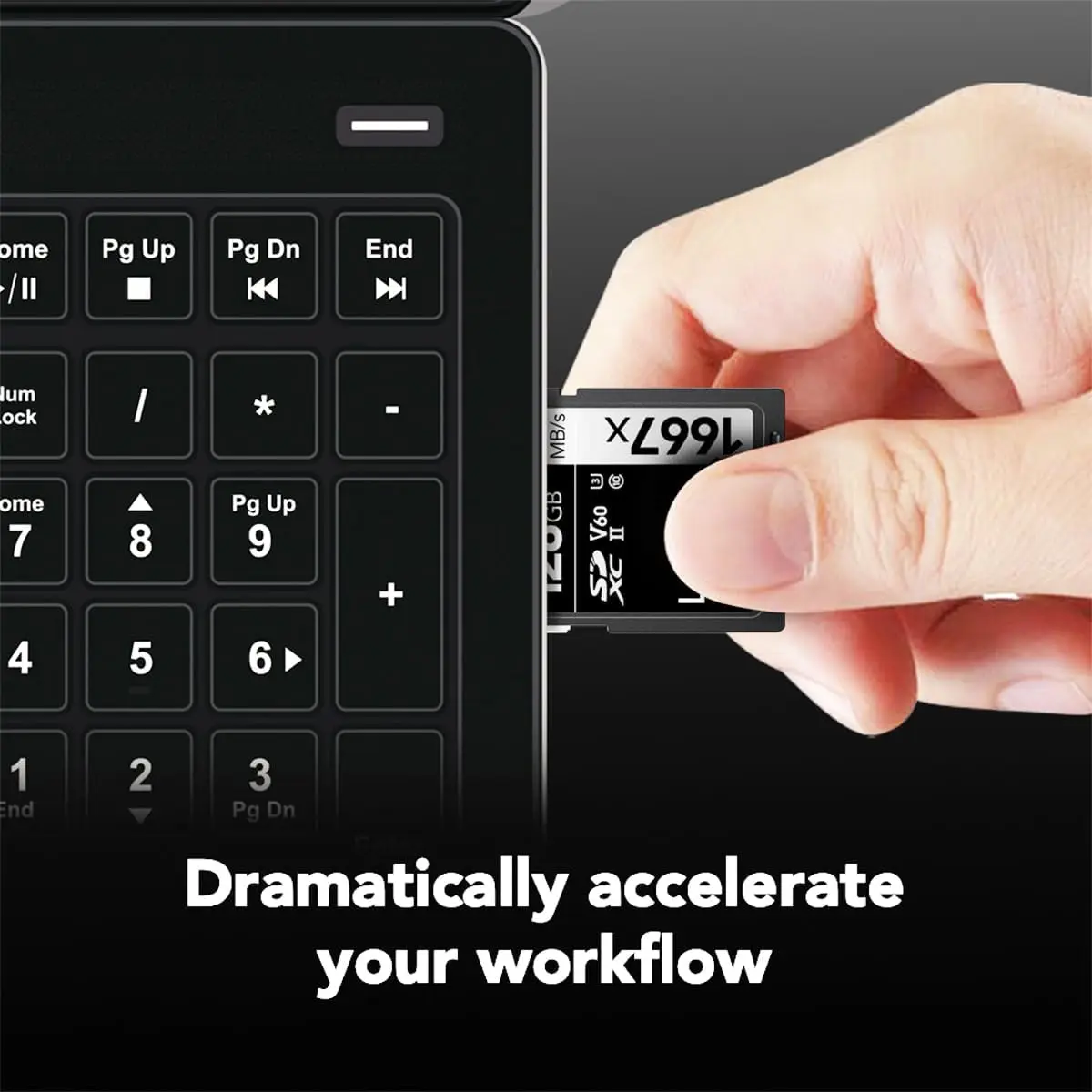 128GB (2-Pack) SD Card, UHS-II, C10, U3, V60, Full HD & 4K Support, Up To 250MB/s Read Speed for Photography and Video