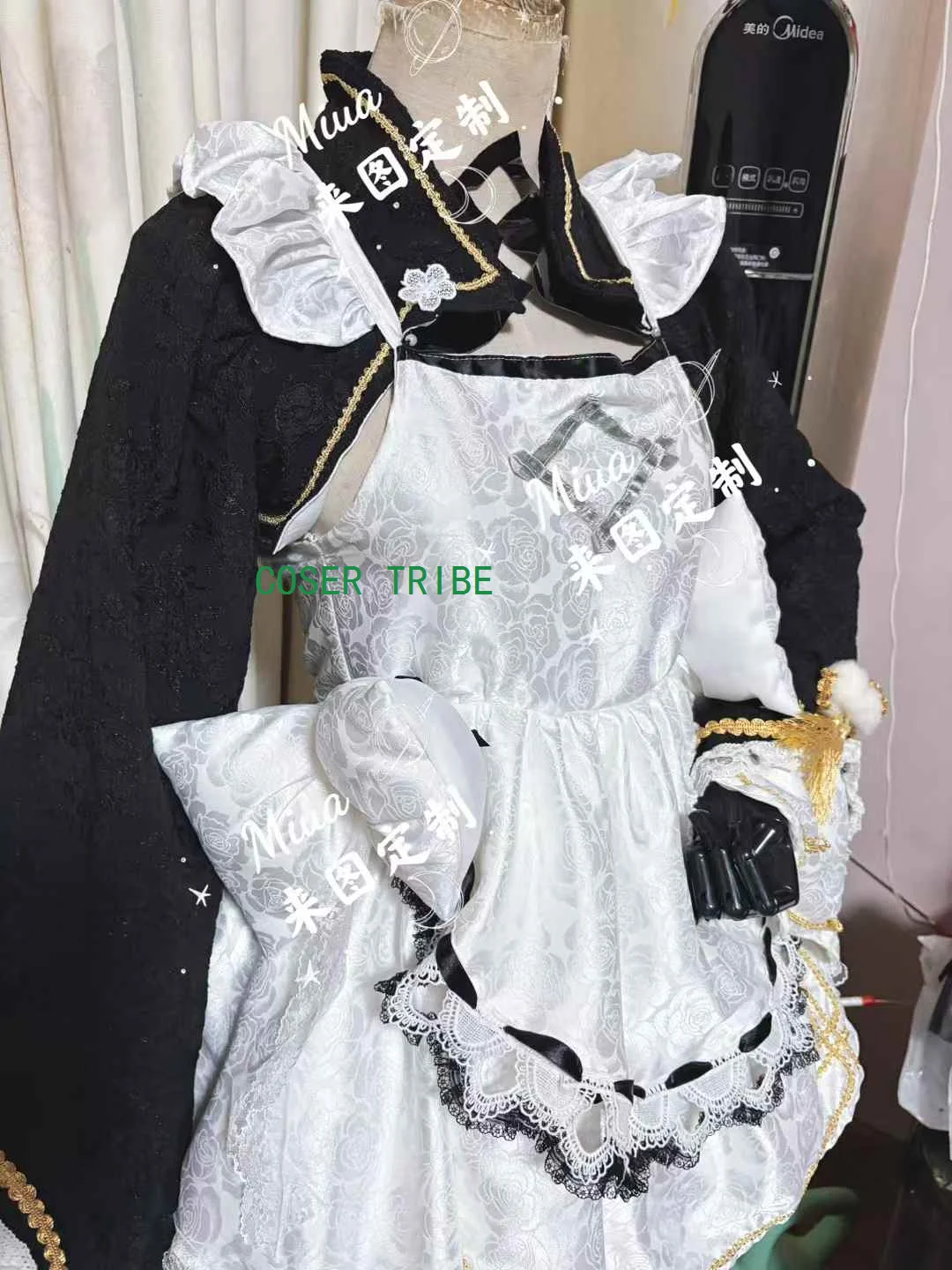 COSER TRIBE Azur Lane Fei Yuen Improved Hanfu Cosplay Costume Cos Game Anime Party Uniform Hallowen Play Role Clothes Clothing