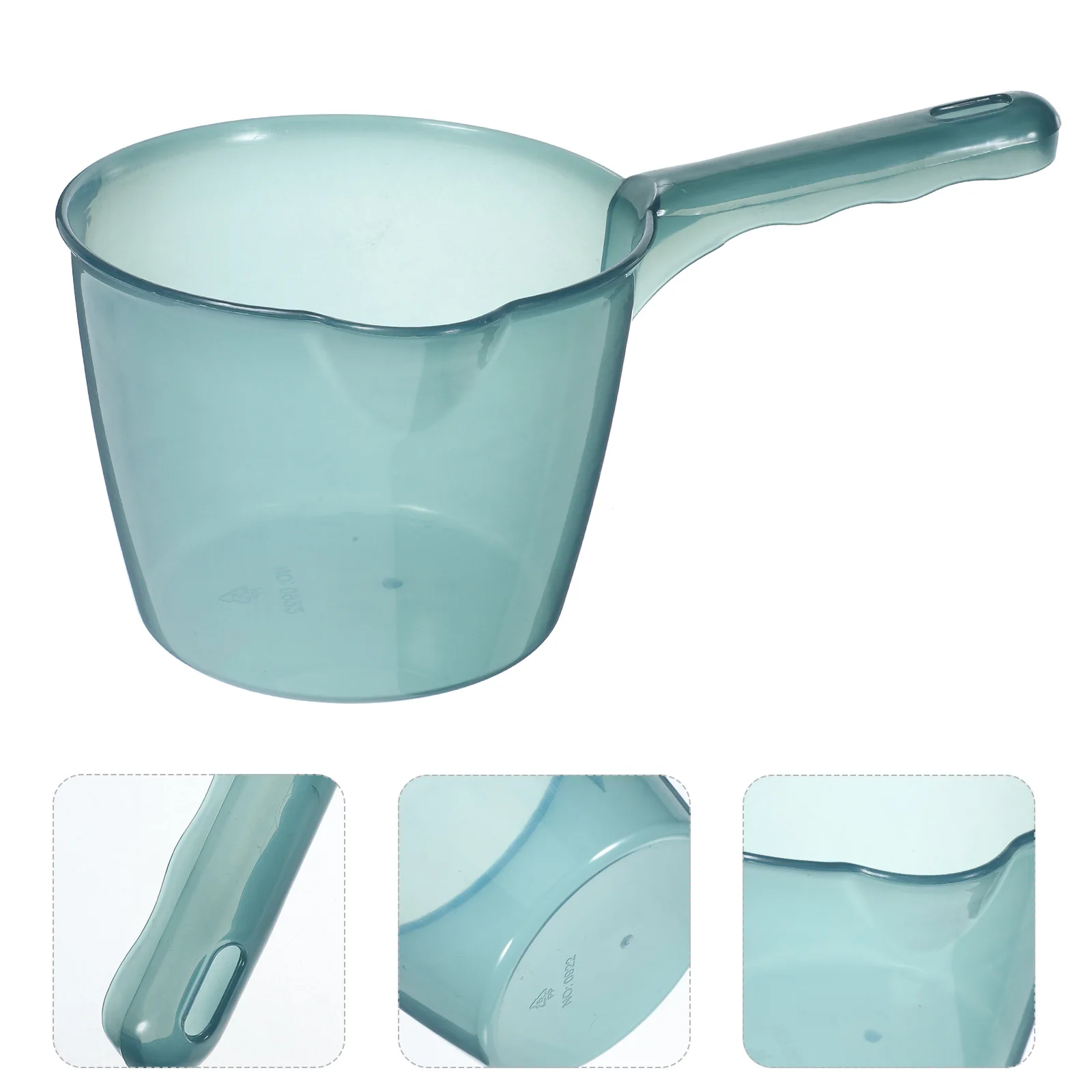 

Thickened Water Ladle Long Handle Kitchen Bath Portable Plastic Dipper For Soup Serving Camping Watering Multipurpose Household