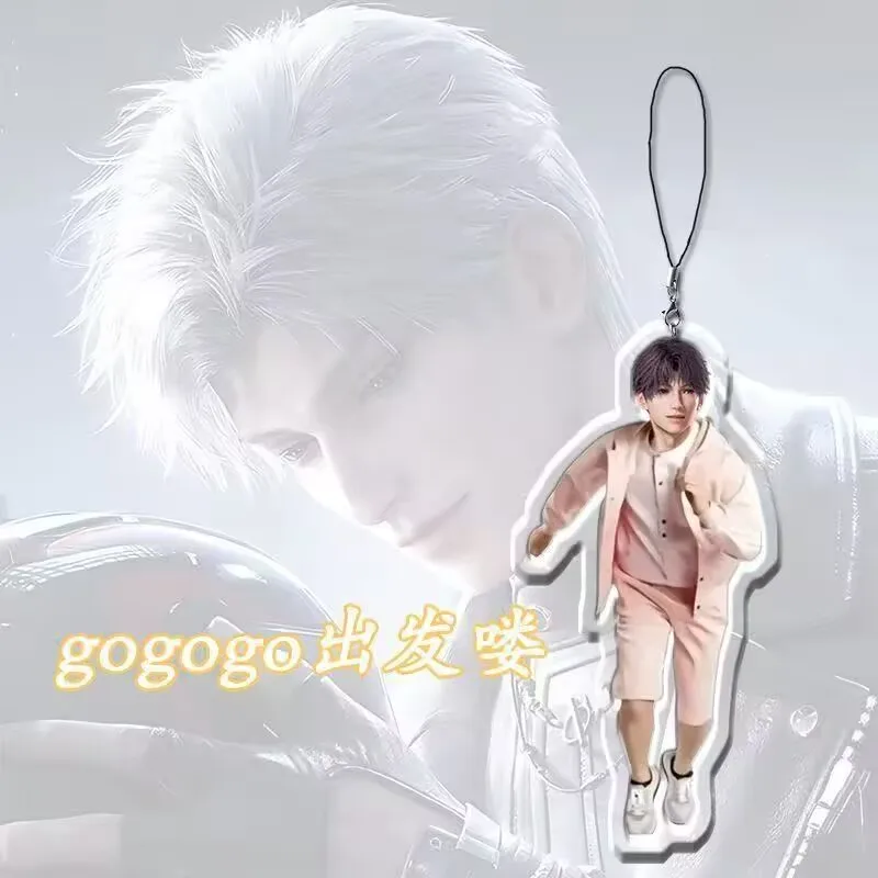 「走れ！ 「Love and Deep Space」周辺機器 gogogo レッツゴー！ 「Qi Yuli Shenshen Xinghui Qin Che」携帯電話チェーン。