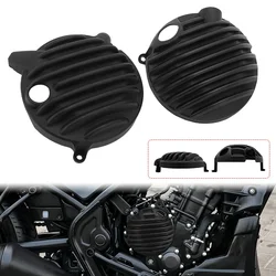 Motorcycle Accessories Black Engine Guard Cover Side Fairing Case Protector For Honda Rebel CMX300 CMX500 300 500 2017-2022
