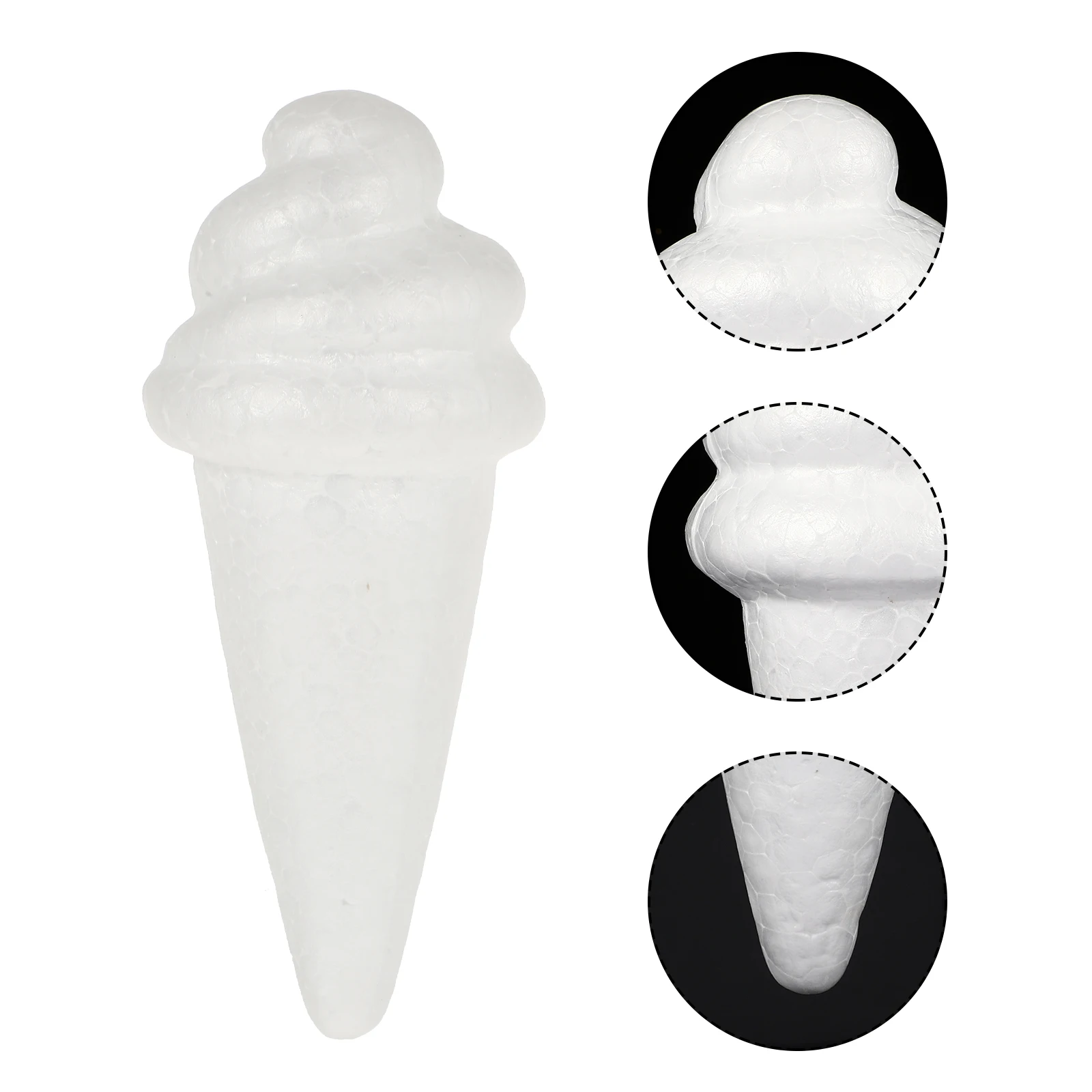 10 pcs White Diy Painting Diy Crafts Craft Party Foam Models School Craft Project Foam Model