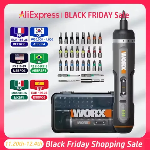 Мини-электродрели Worx WX242 - Компактный набор для точных работ — изображение продукта