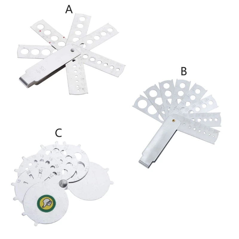 

Измерительный инструмент для вентилятора, круглый измерительный прибор для драгоценных камней, универсальный инструмент для из