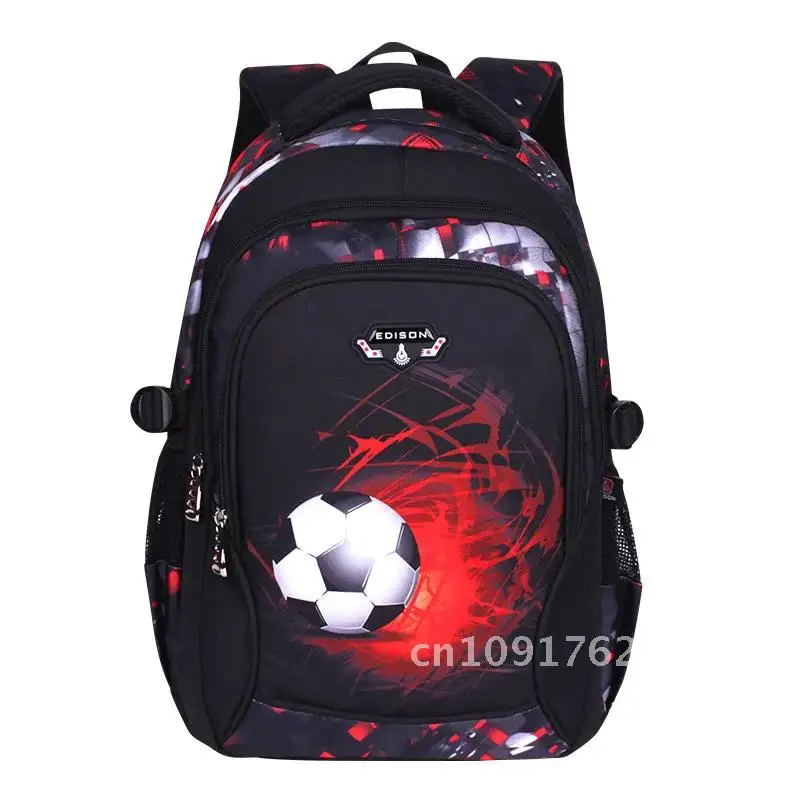 Mochila escolar de fútbol con estampado, Mochila de Anime para niños, bolsa de viaje, mochilas escolares de fútbol para niños y adolescentes, Mochila Escolar Infantil Menino