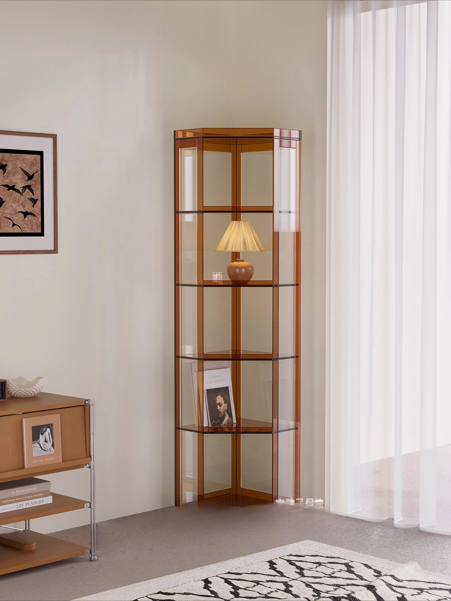 

Bookcase Magazine Cabinet Glass Corner Corner Cabinet
