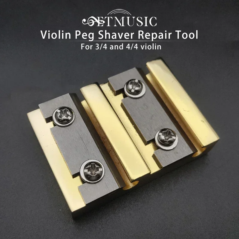 Violin Peg Shaver Tool - Professional Luthier Tool For 3/4 & 4/4 Size Violins