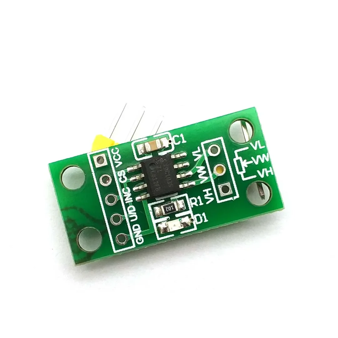 아두이노용 디지털 전위차계 보드 모듈 DC3V-5V, X9C103S