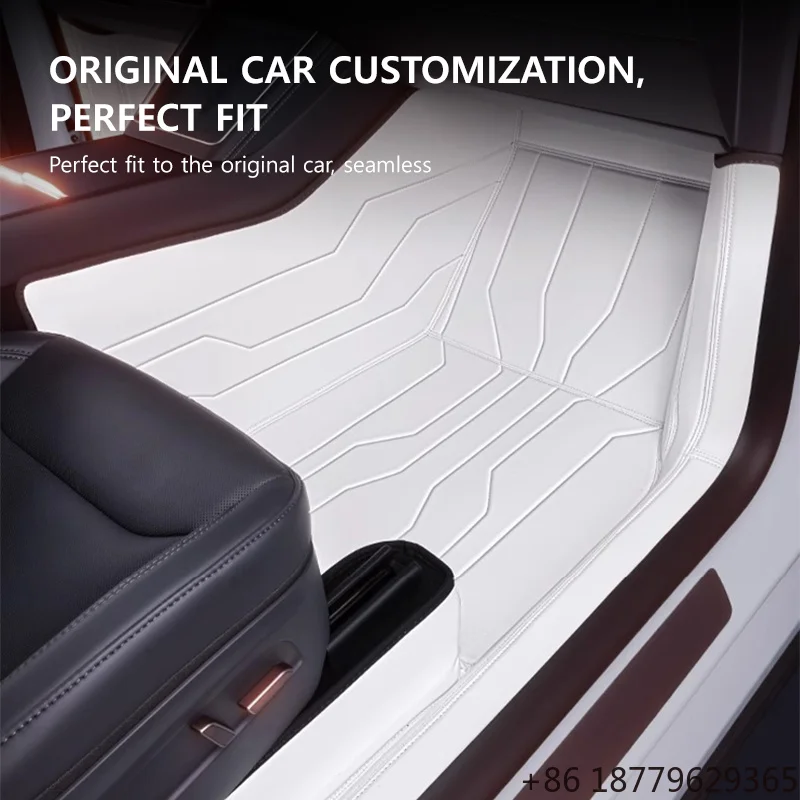 All-Weather Waterproof Anti-Slip Flat Floor Liners SUV Fitment 2015-2019