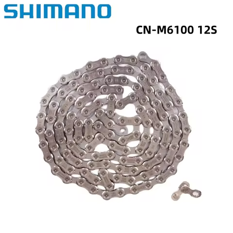 SHIMANO DEORE CN-M6100 Chain 12S 112L 126L HYPERGLIDE Chain For MTB FOR Road Bike Bicycle Original Chain Bike Chain