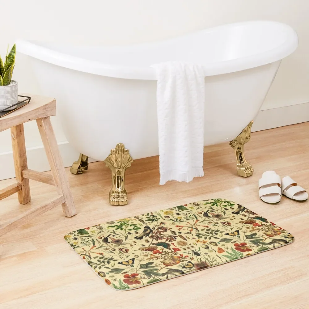 

Biology 101 WARM Bath Mat Floor Toilet Carpet In The Living Room Quick-Drying Bathroom Non Slip Carpet Mat