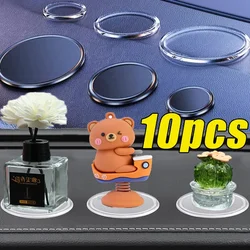 Anti-slip Mat Car Ornaments Car Placemat Center Console Dashboard Cell Phone Silicone Fixed Adhesive High Temperature Resistant