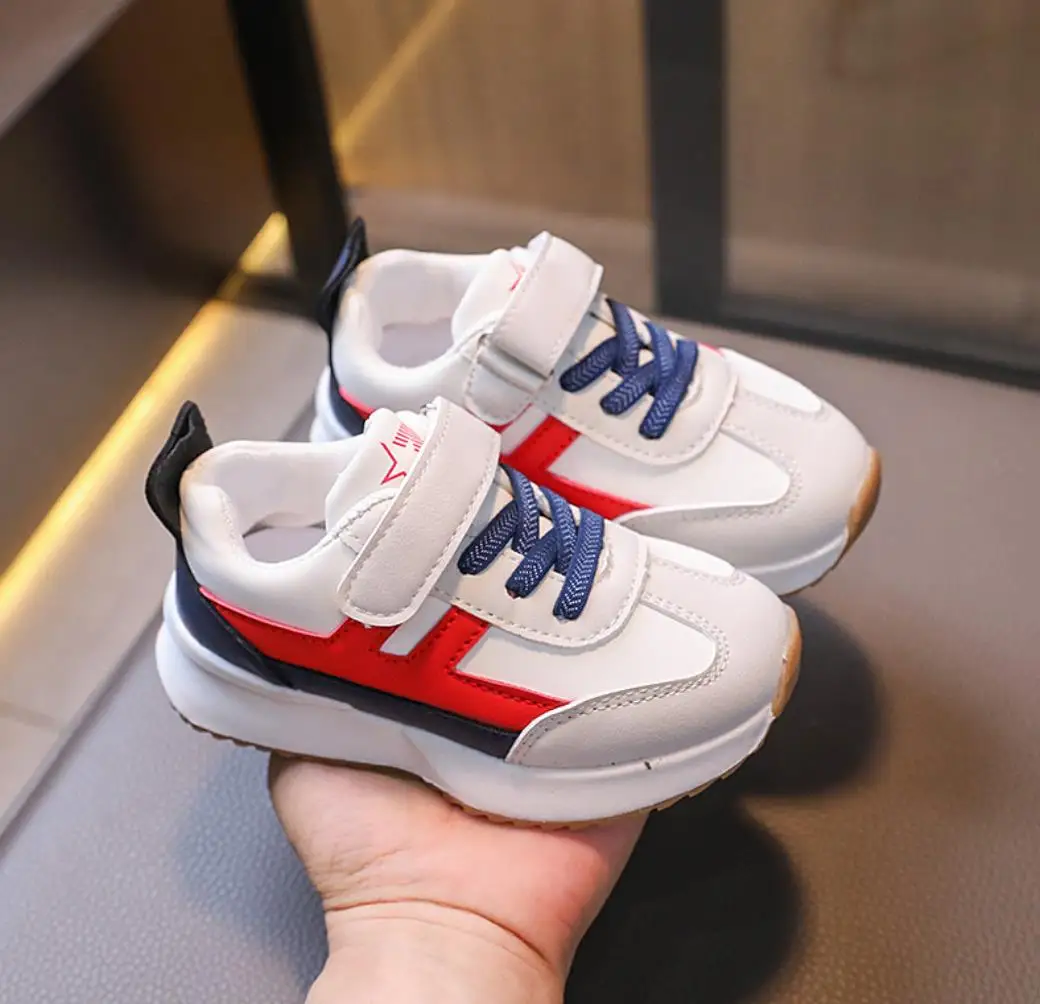 Children Sneakers 2024 Spring Autumn Boys Comfortable Lightweight Breathable Soft-soled Sport Running Shoes Girls Casual Shoe