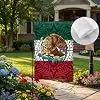 Mexico Garden Flag 12x18 Inch Double Sided Mexico Flags for Outdoor, Mexican National Day Flags for House Outside Yard Garde jjp