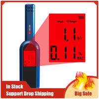 A70U New Alcohol Tester Alcohol Monitor Quick Test High Accuracy Digital Breathalyze Digital Display Breath Alcohol Tester DM604
