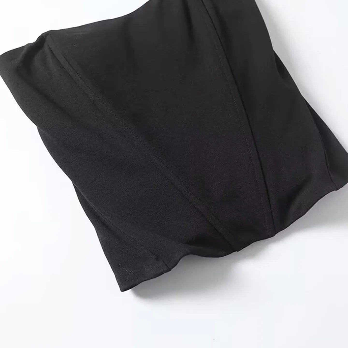 Chaleco Sexy ajustado de fibra con tirantes para mujer, ropa interior Personal Faion, longitud ortopé, novedad de otoño