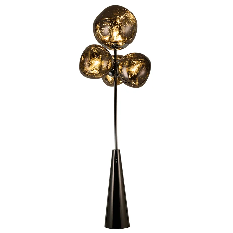 

Postmodern volcanic lava floor lamp living room high sense art deco hotel villa bedroom floor ambient lamp