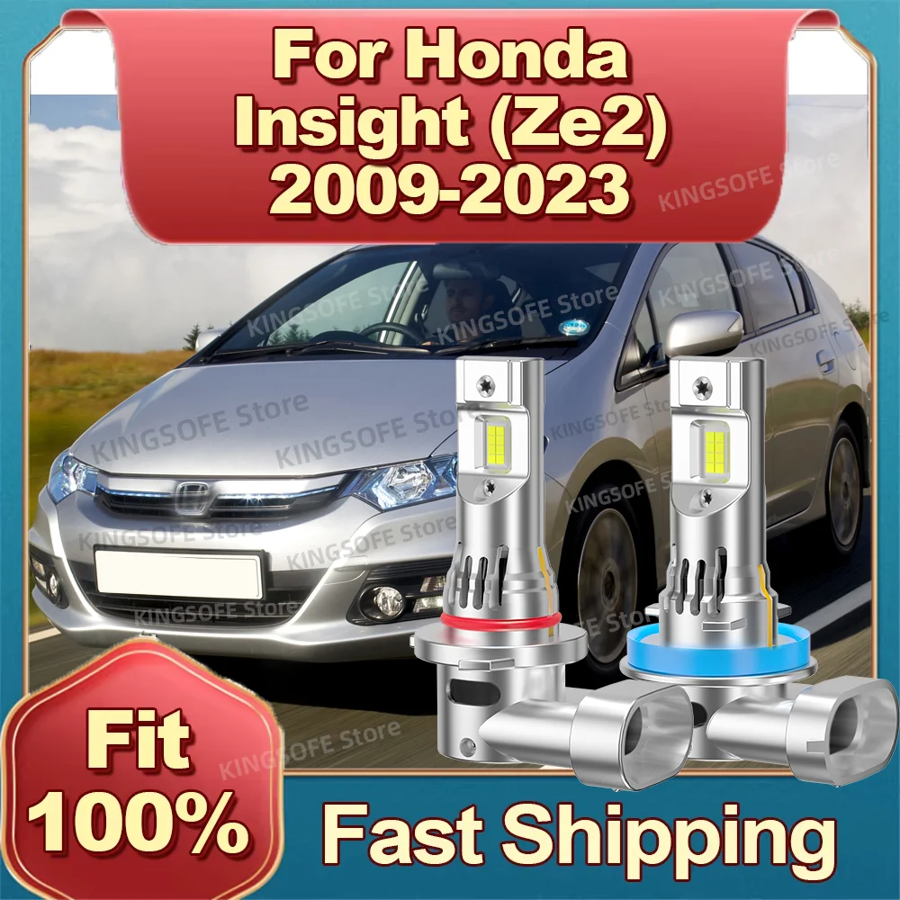 

2/4Pcs LED 50000LM H11 Car Bulb HB3 Car Headlight 6000K For HONDA INSIGHT ZE2 2009 2010 2011 2012 2013 2014 2015 2016 2017-2023