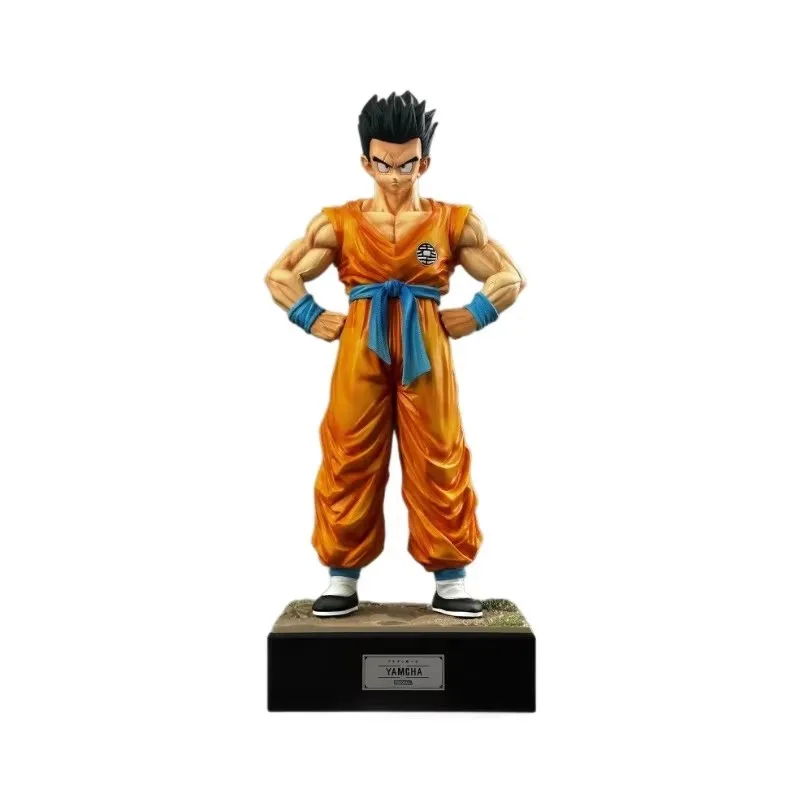 Dragon Ball Z Anime Decoração Modelo Yamcha Figuras, Brinquedo de Coleção em PVC, Action Figure VF, Série GK Infinity Z Fighters, 30cm