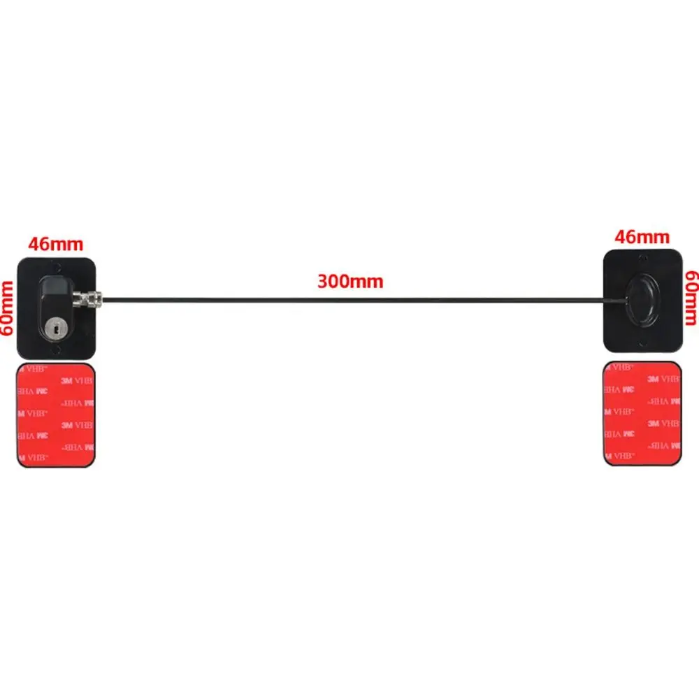 

Children Security Protector Window Lock Plastic Protection Equipment Safety Locks Multipurpose Solid Color Drawer Lock