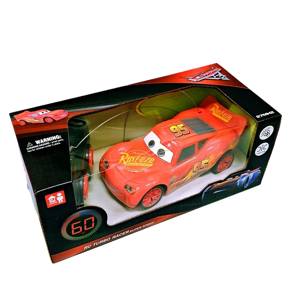 Hot Pixar Cars 3 coche eléctrico RC-juguete Lightning Mcqueen, regalo de Navidad de carreras de simulación para niños regalos de Año Nuevo