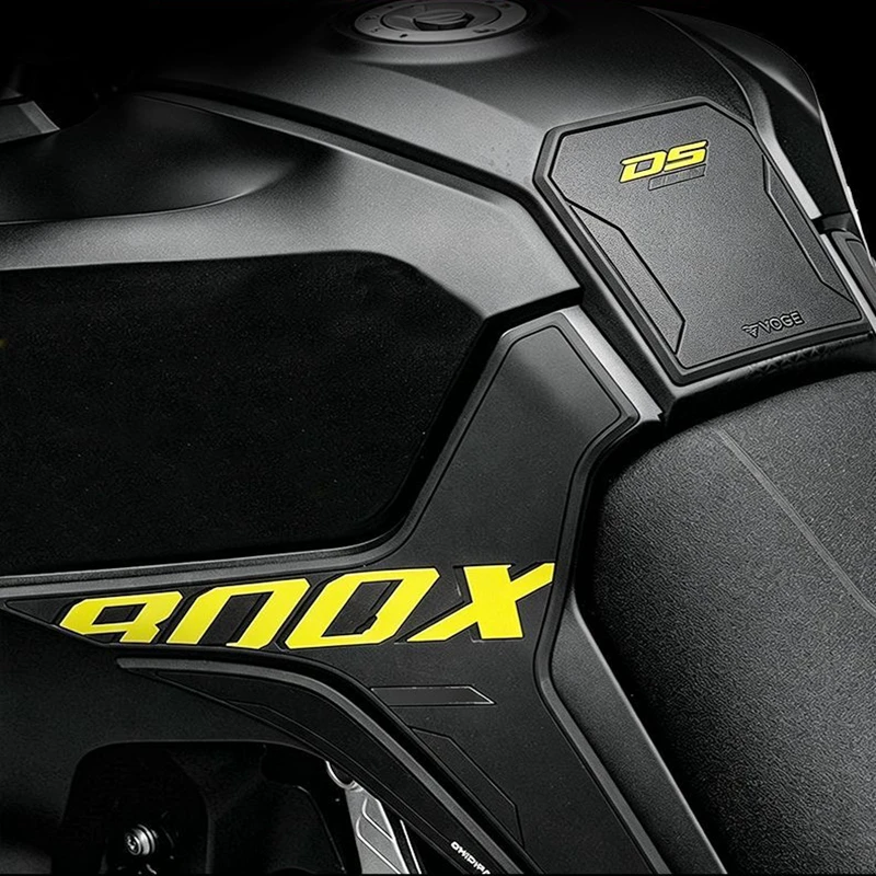 New Fit For DS800X 2025-2026 Protector Anti Slip Tank Pad Sticker Fishbone patch Gas Knee Grip Traction Side Pad 3M Decal