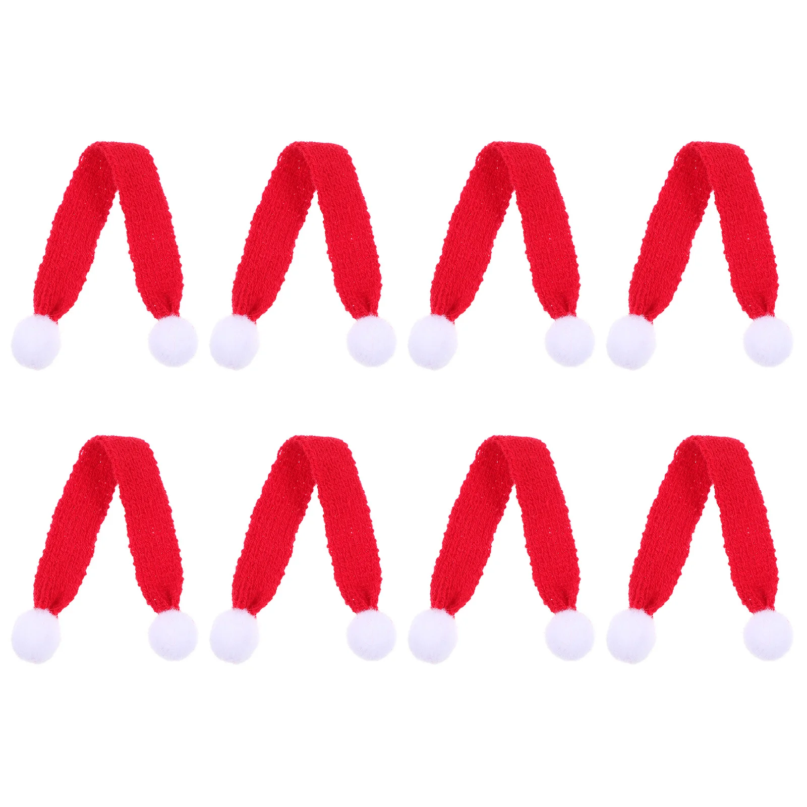 10 pçs adorável mini lenços acessórios de natal design multifuncional cores vibrantes perfeito para sessões de fotos