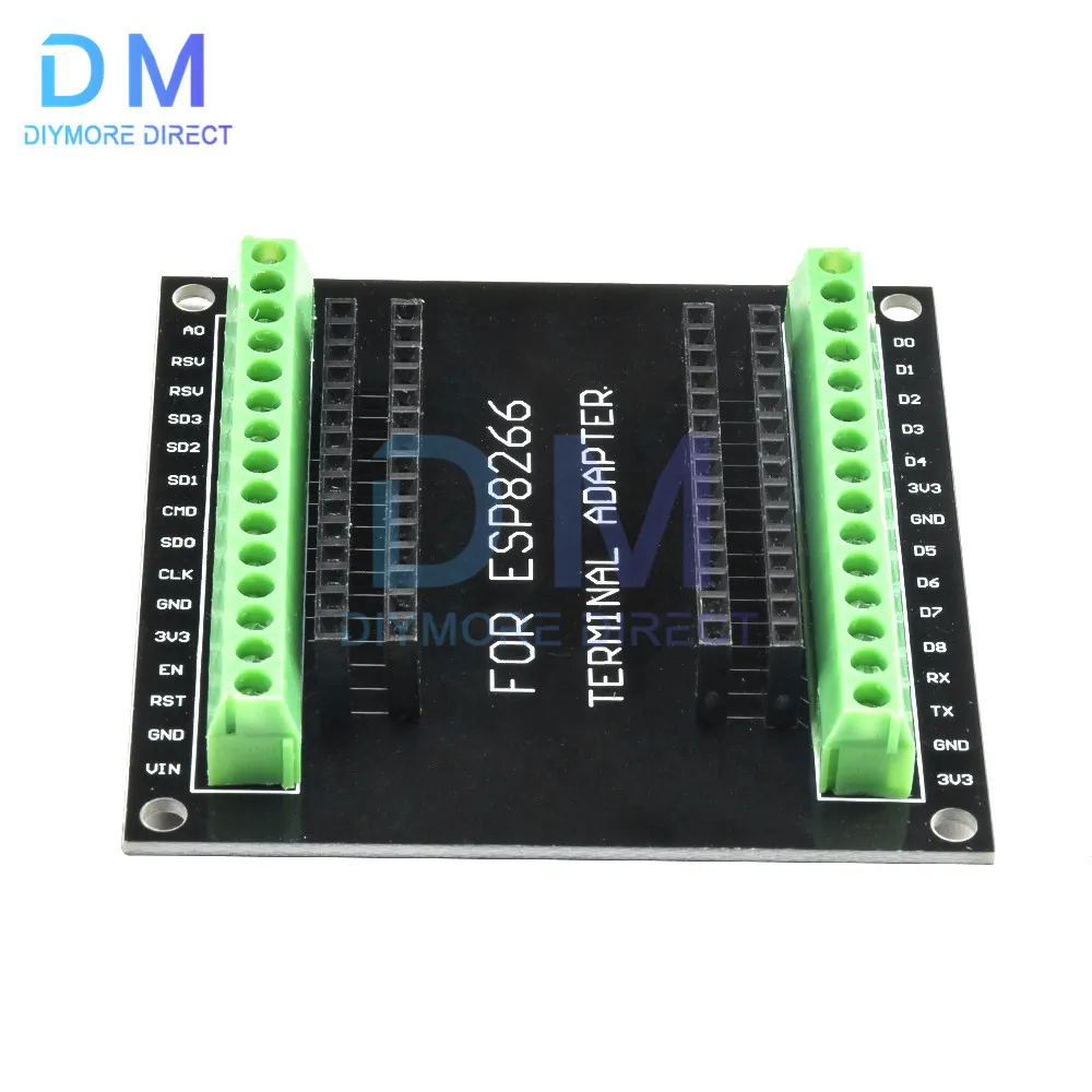 ESP8266 Breakout Board for GPIO 1 into 2 for ESP8266 ESP-12E NodeMCU Development Board Compatible With GPIO Expansion Board