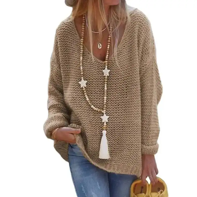 2026 New Women's Knitted V-Nec - Winter Clothing Amazon reseña y precio