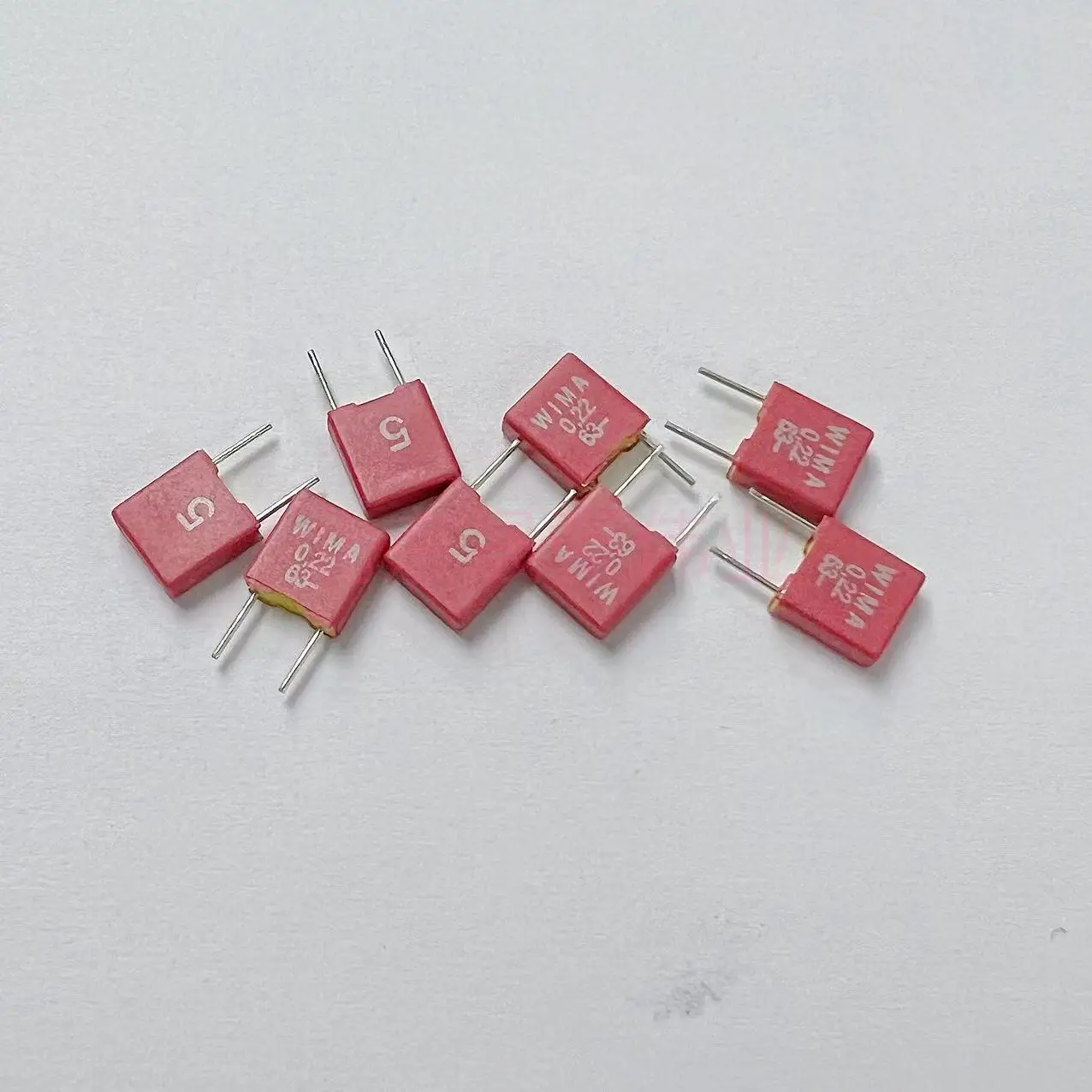 10PCS German WIMA Weimar capacitor 63V220NF 63V224 63V0.22UF 224 pitch 5MM audio capacitor error 5%