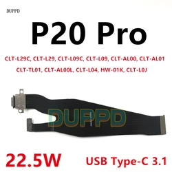 For Huawei P20 Pro USB Type C Charge Dock Charging Port Tail Plug Back Rear Flex Cable Replacement Part