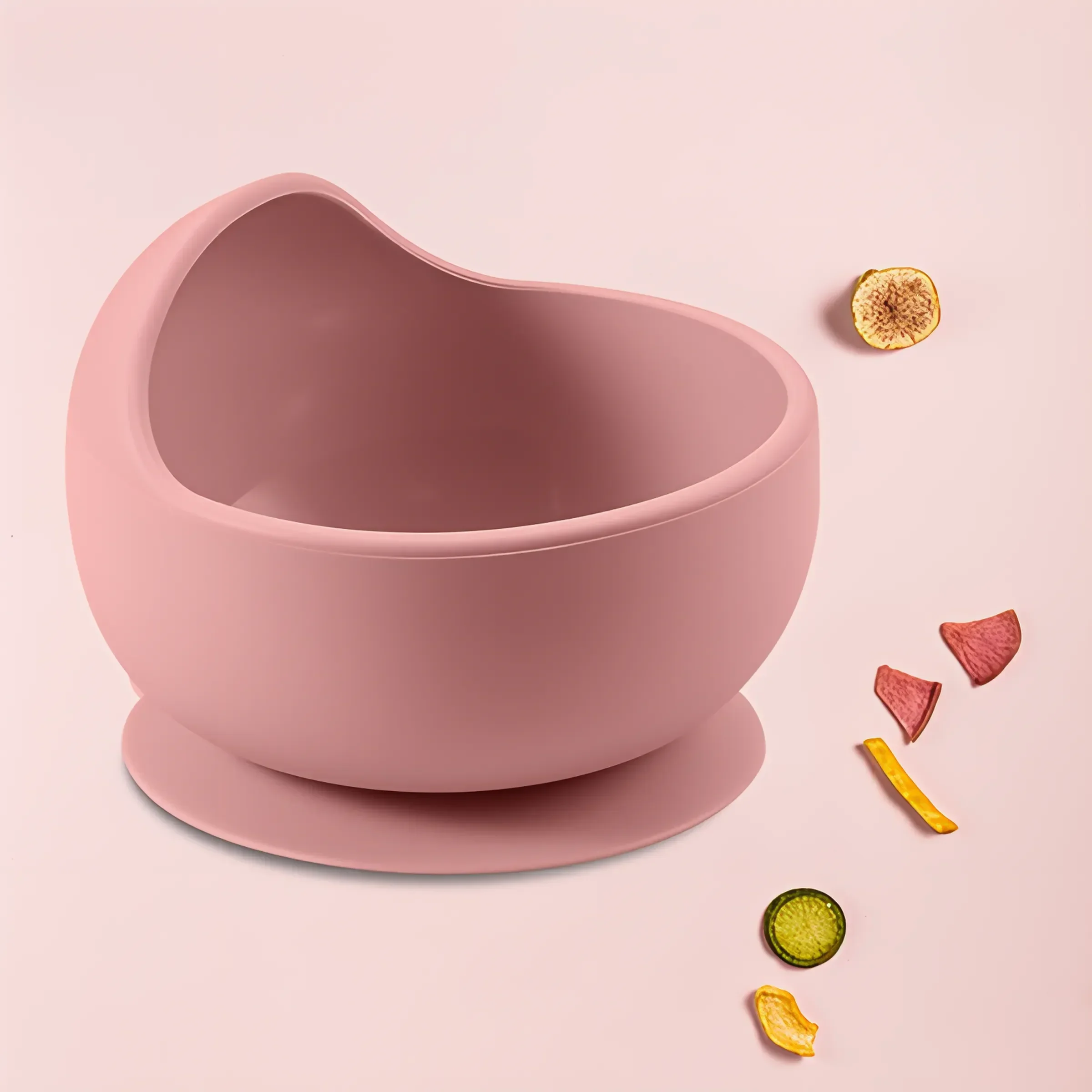 Children Silicone Suction Cup Bowl Feeding Tableware Infant Non-slip Training Learning to Eat Bowl Baby Complementary Bowl