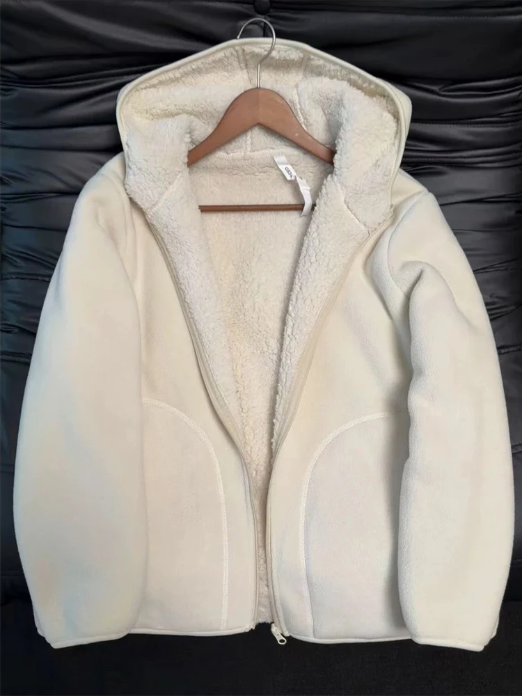 

Мужская утепленная флисовая толстовка Harbin Northeast с капюшоном, теплая хлопковая куртка, свитшот из овечьего вельвета, молодежная повседневная осенне-зимняя куртка