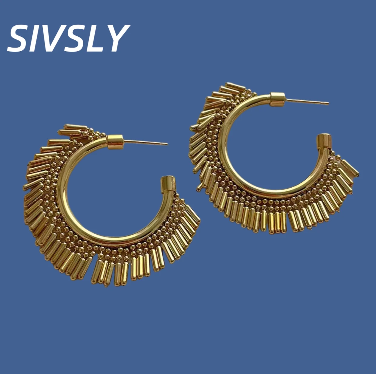 

Hot-selling fringe earrings, luxurious design, bohemian, fashionable, delicate, stylish, high-end feeling earrings