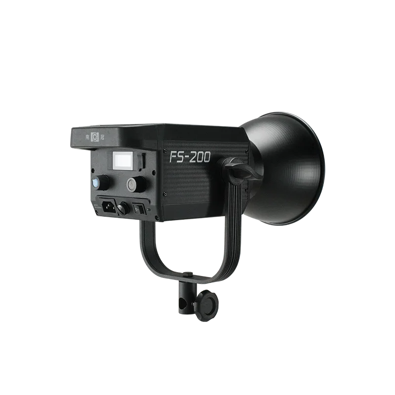 FS-150 FS-200 200W LED Light Photography 3200-5600K Lighting Kit Video Light COB Daylight for Live Shooting Bowens Mount