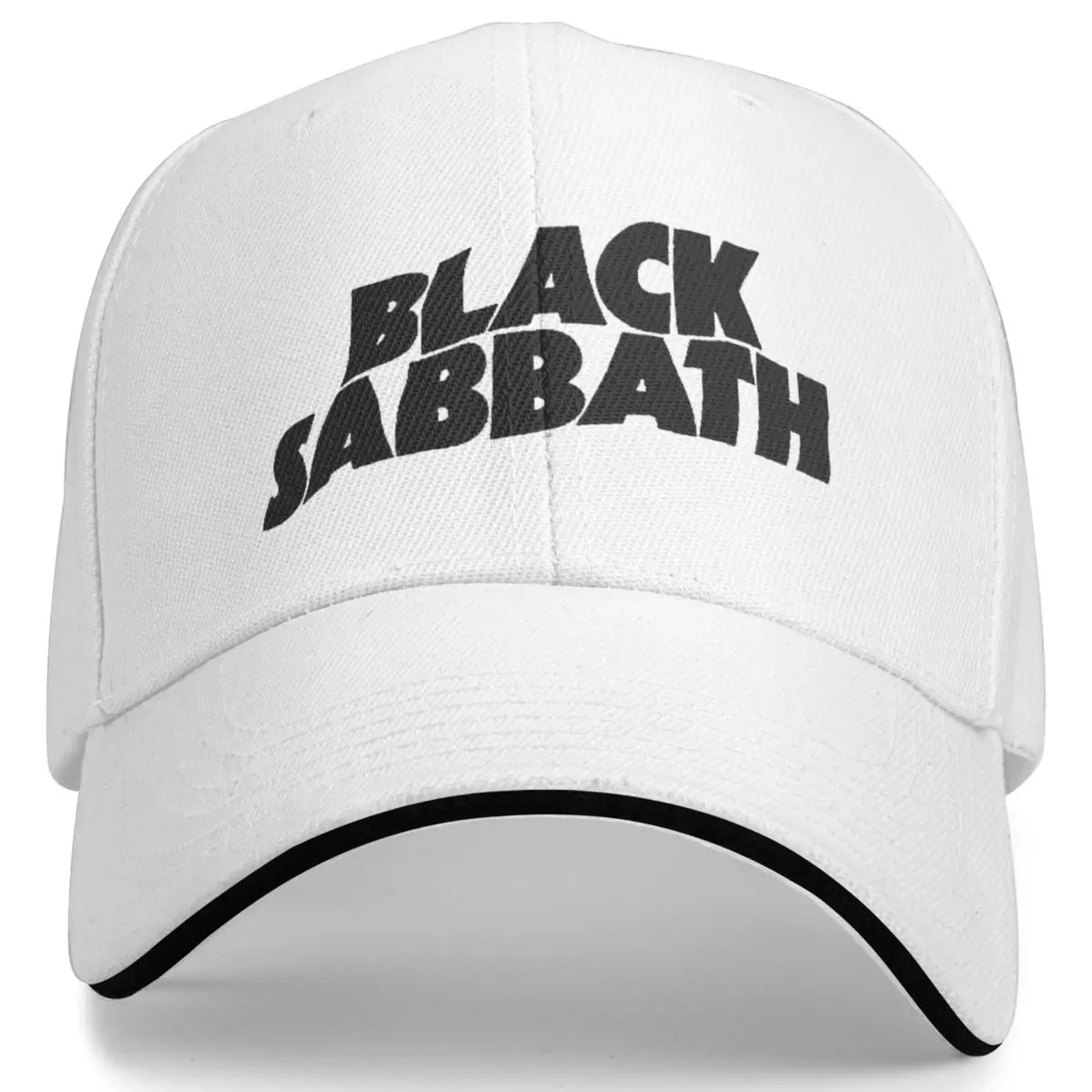 Black Rock Sabbaths Band Merch Baseball Cap Men Women Travel Headwear Trucker Hat Unique Design Snapback Hat Adjustable