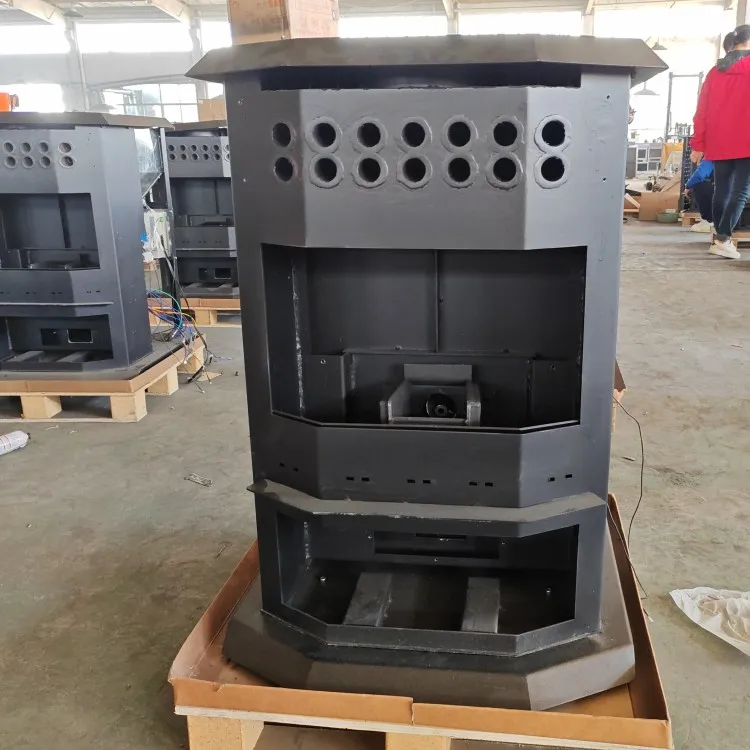High efficiency pellet fireplace automatic feeding wood stove With Radiators Cheap hydro for sale