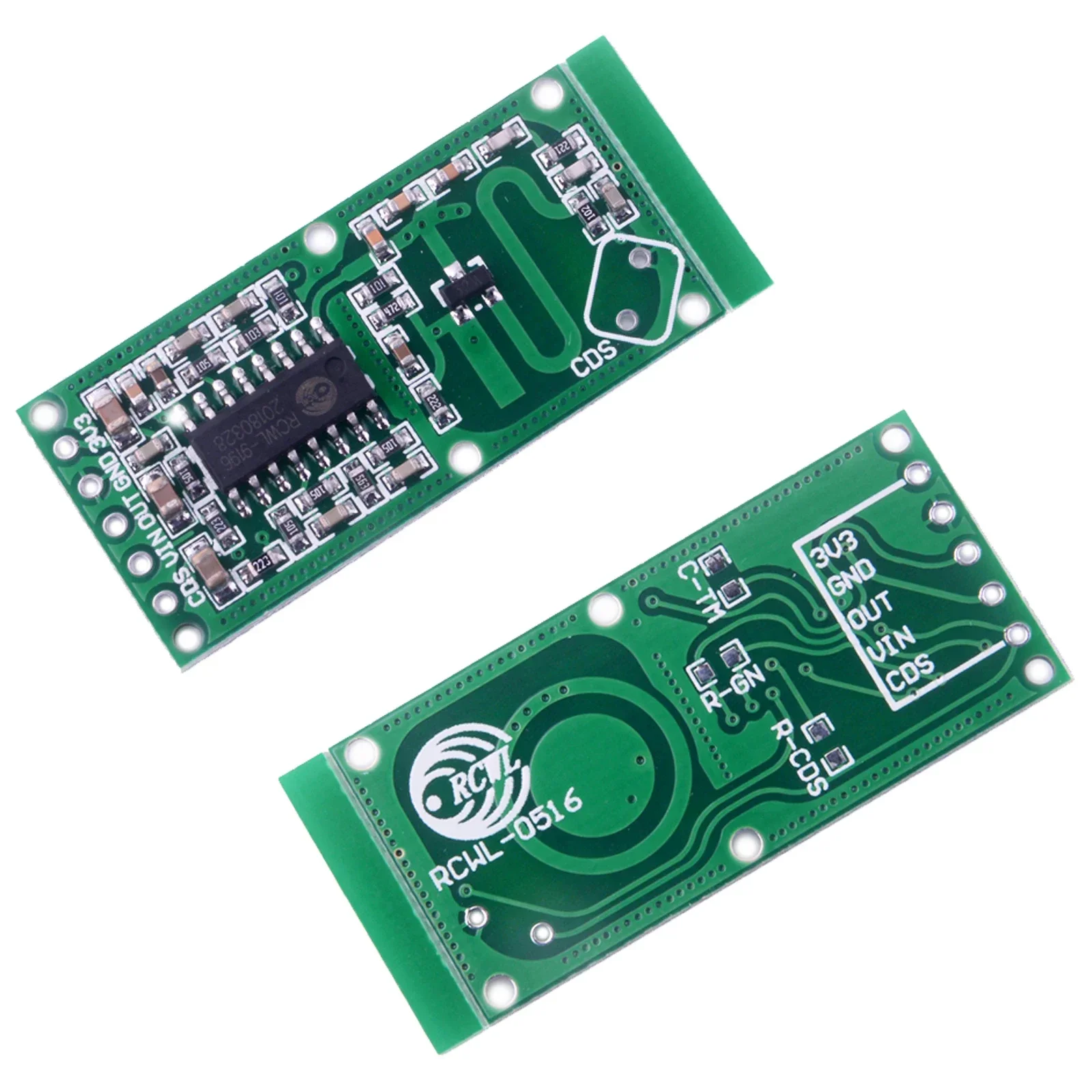 RCWL-0516 updated version 15M Microwave Doppler Radar Motion Detection Sensor Module Human Sensing Board Detector for Arduino