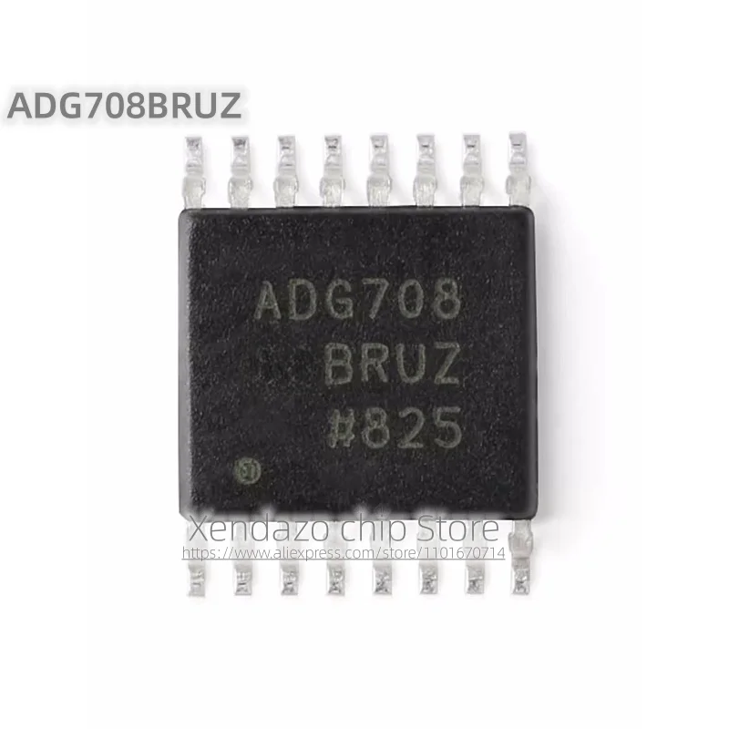 5pcs/lot ADG708BRUZ-REEL7 ADG708BRUZ ADG708B TSSOP-16 package Original genuine 8: 1-channel CMOS analog multiplexer chip