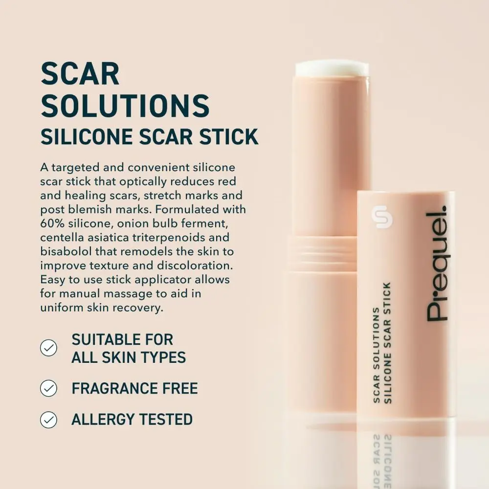60% Silicone Silicone Scar Stick Thick Solid Velvety Film Scar Treatment Stick Soothing Formula Centella Asiatica Extracts