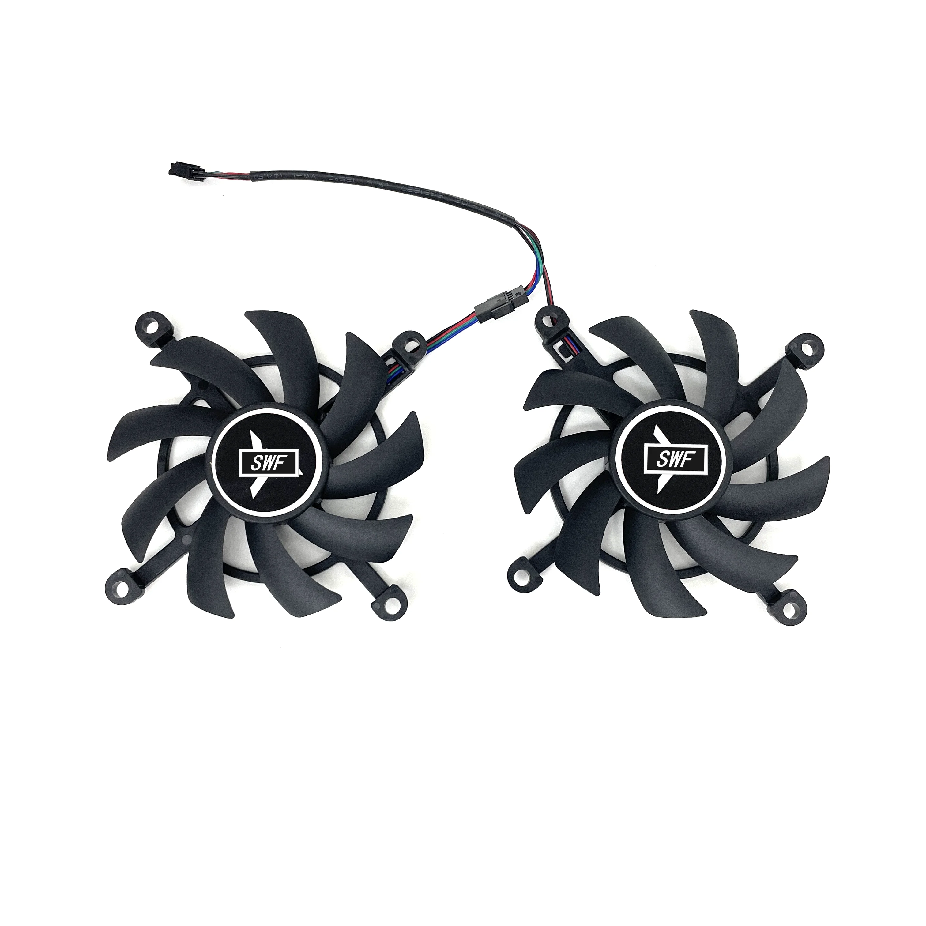 New 2Pcs 85mm 12V Graphics Card Cooling Fan For YESTON RTX 3050 3060 3060 Ti RX 6500 6600 6600 XT GAGE Graphics Card Cooler fan