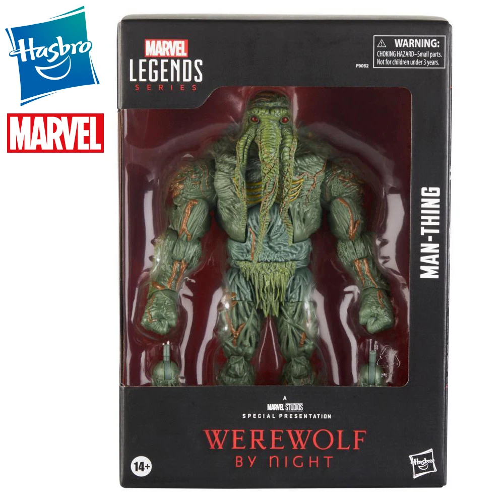 Genuine Hasbro Marvel Legends Series Werewolf by Night Man-Thing 6inch Action Figures Model Toy Collection Hobby Boys Gifts