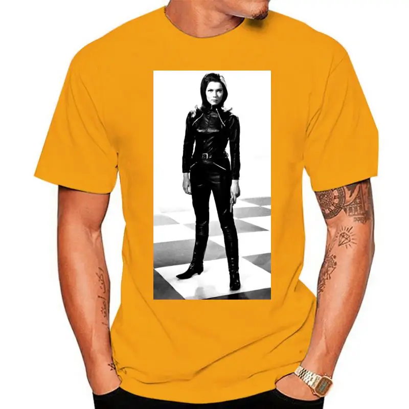 Emma Peel T-Shirt Diana Rigg The  Sz S-XXXL Summer MenS fashion TeeComfortable t shirtCasual Short Sleeve TEE